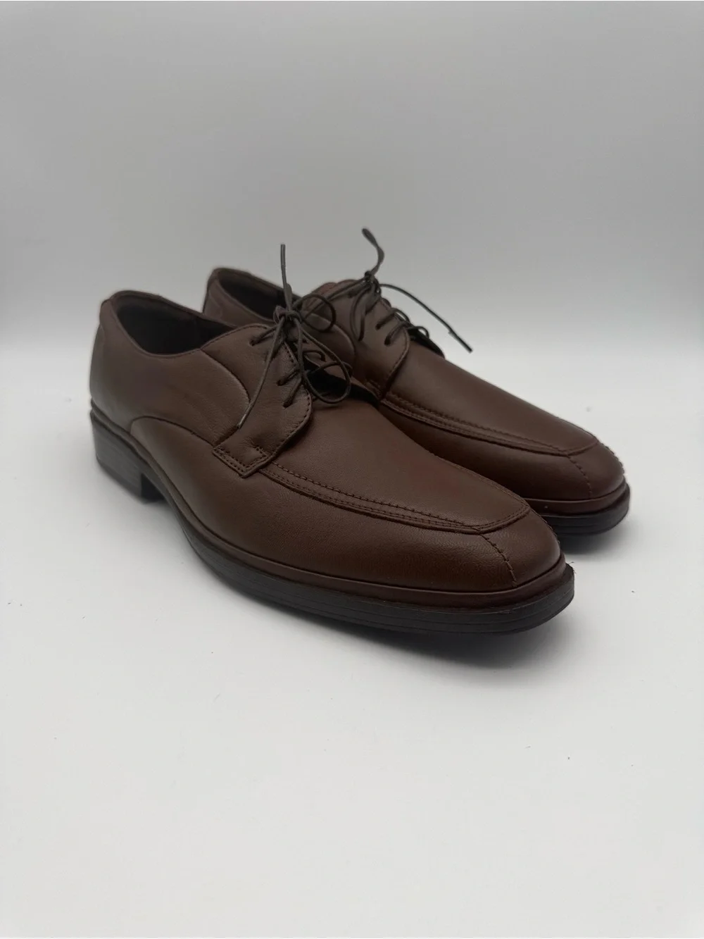 BRAND NEW Quirelli Brown Leather Oxford Lace-Ups Men's Size 9.5
